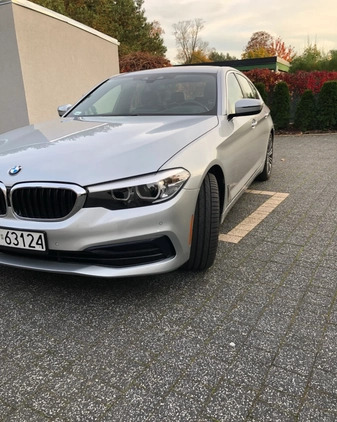 BMW Seria 5 cena 160000 przebieg: 37520, rok produkcji 2019 z Międzyrzecz małe 301